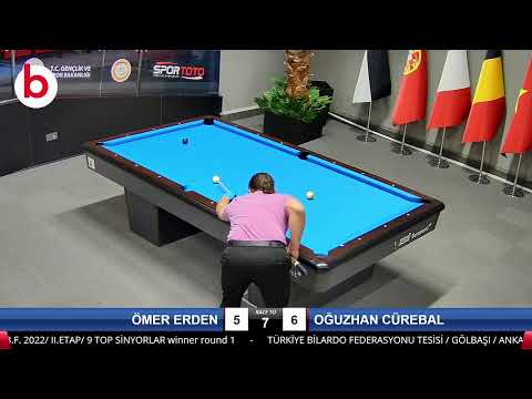 ÖMER ERDEN & OĞUZHAN CÜREBAL Bilardo Maçı - 