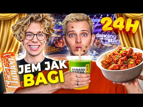 JEM JAK BAGI PRZEZ CAŁY DZIEŃ ⭐ 😱 *24h challenge* | Dominik Rupiński