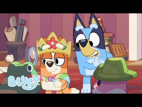 Capa de As Belhores Atuações com Bluey e Bingo 🎭 | Bluey Português Brasil Canal Oficial