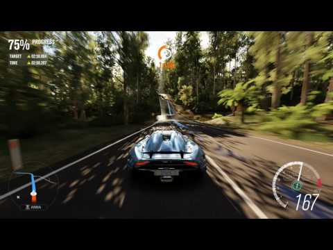 Forza Horizon 3 Koenigsegg Regera (230+MPH With Only One Gear)