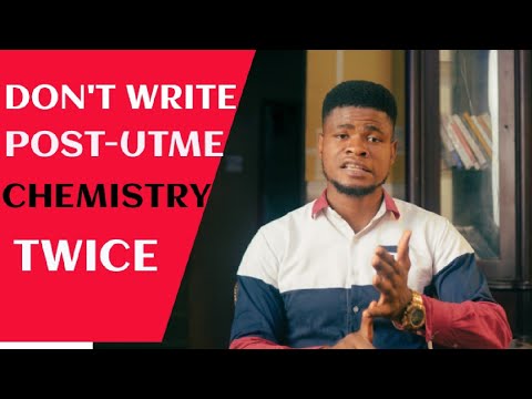 POST UTME Tutorial: 7 MOST REPEATED Chemistry topics in Post Utme (Don't write post-utme twice)