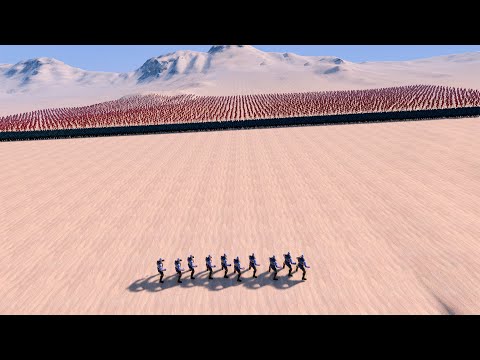 10.000 Heroes vs 10 Thanos | Ultimate Epic Battle Simulator