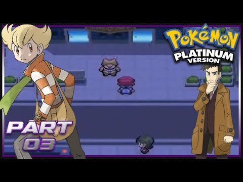 Pokemon Platinum Walkthrough Part 3: Jubilife City Schooling!