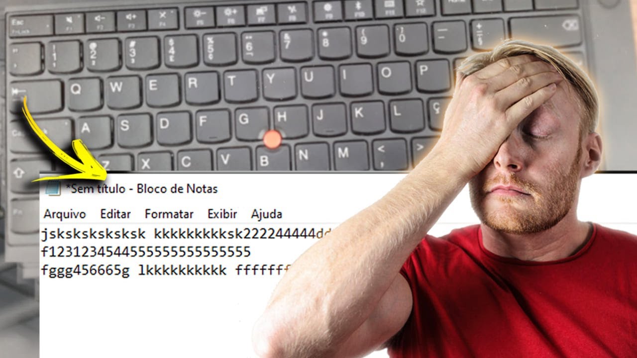 Teclado Digitando Sozinho [Resolve Agora]