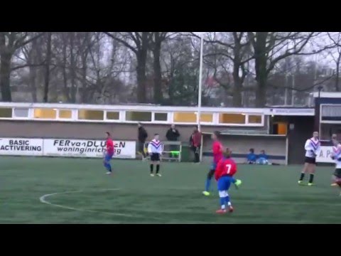 Jos WGM d1-DCG d1 oefenwedstrijd 9-1-2016 1e helft