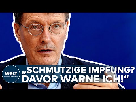 KARL LAUTERBACH: Covid! "Omikron als eine Art schmutzige Impfung? Davor warne ich!" I WELT Interview