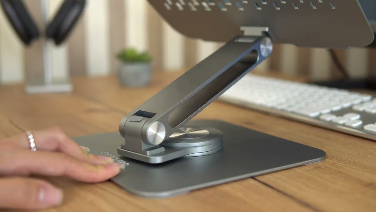 Підставка для ноутбука OfficePro LS112G (Grey) video preview