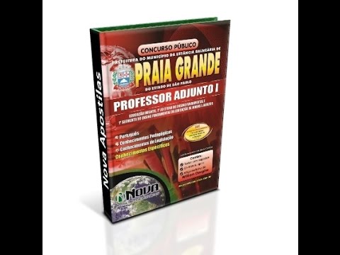 Apostila Concurso Praia Grande 2014 - Professor Adjunto I