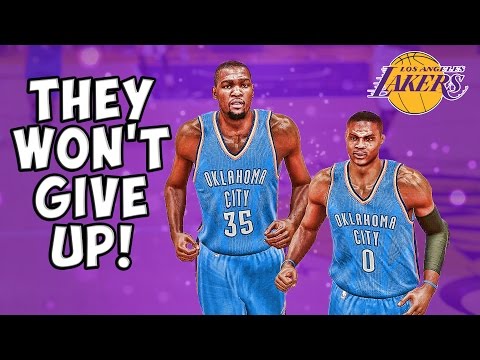 NBA 2K15 MyLeague Mode Ep.55 - Kevin Durant and Russell Westbrook won't QUIT! WCSF Game 3
