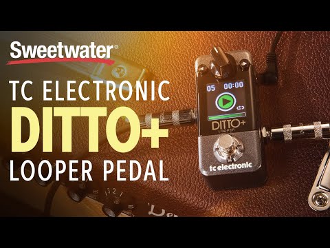 TC Electronic Ditto+ Looper Pedal Demo