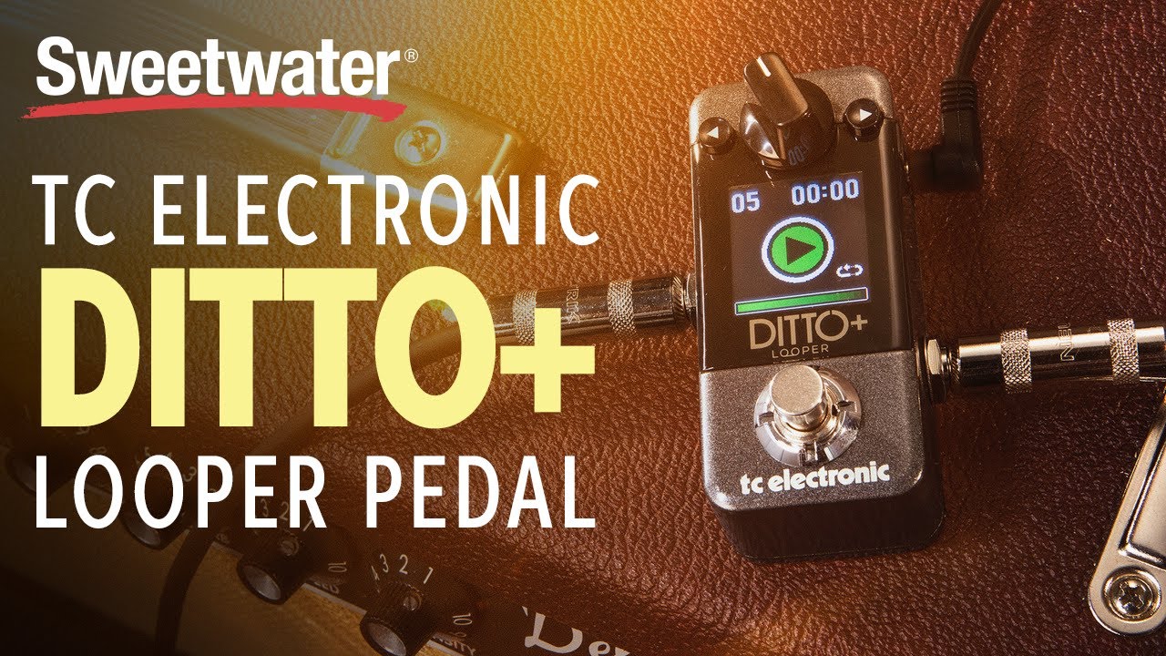 TC Electronic Ditto+ Looper Pedal Demo - YouTube