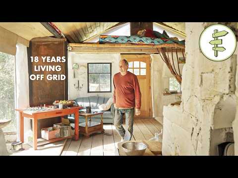 18 Years Living Off-Grid on a Remote Island in a Solo-Built House & Homestead