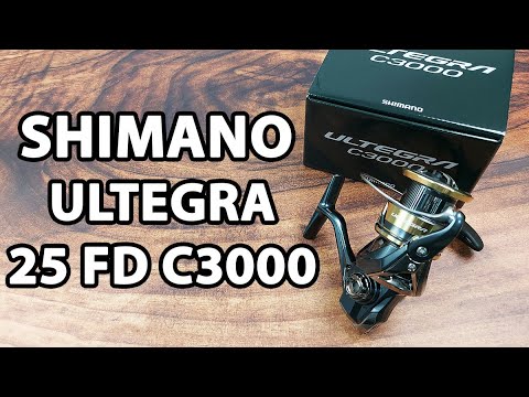 Котушка Shimano Ultegra 25 FD C3000 (5+1 підшипник, 5.1:1) — спінінгова, модель 2025