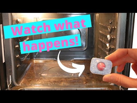 Oven Cleaning with a Dishwasher Tablet | Oven Cleaning Hacks | How to Clean an Oven Easily