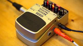 Video thumbnail for No Input Mixing: Single Pedal - Behringer DR100 by littlescale