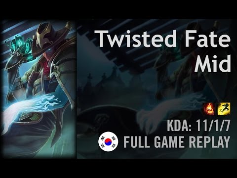 Twisted Fate Mid vs Fizz - Tank - KR Challenger Path 5.24