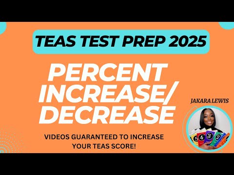 Ati Teas Review 2025 Math Percent Increasedecrease