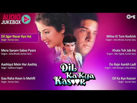 Dil Ka Kya Kasoor - Full Movie Songs | Divya Bharti, Prithvi, Nadeem Shravan | Old Hindi Playlist