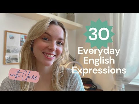 30 Everyday Expressions in English 🤓
