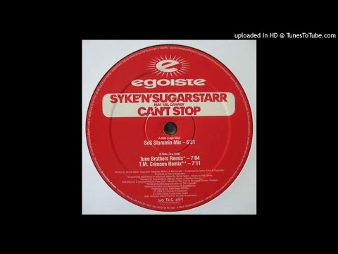 Syke 'n' Sugarstarr Feat. Mel Canady ‎- Can't Stop (Tune Brothers Remix)