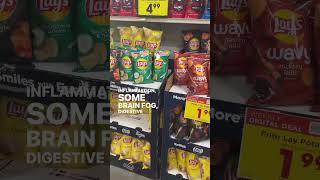 Avoid TOXIC GROCERIES! STOP INFLAMATION + Healthy #shorts #nutrition #healthfood