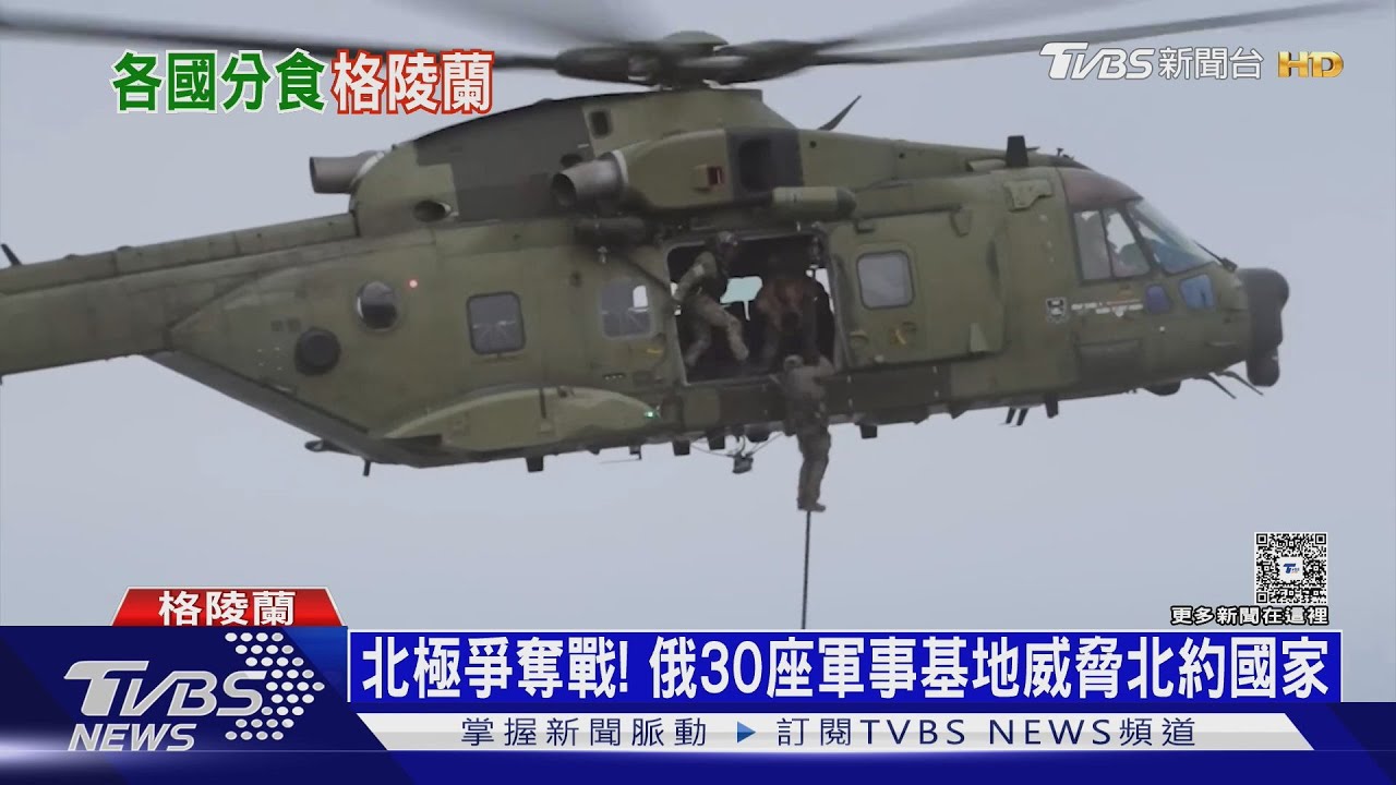 北極爭奪戰!俄30座基地輾壓北約 格陵蘭成美中俄角力場