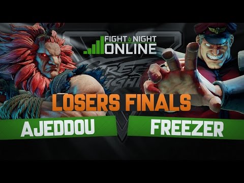 【Losers Finals】Ajeddou ( Akuma ) vs VFM ON Freezer ( Bison ) - Fight Night Online #06