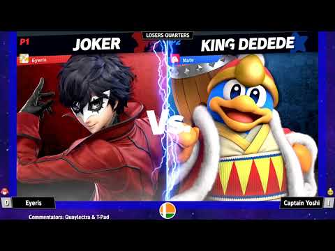Eyeris (Pyra/Joker) vs CaptainYoshi (Dedede) - SSB India June 4