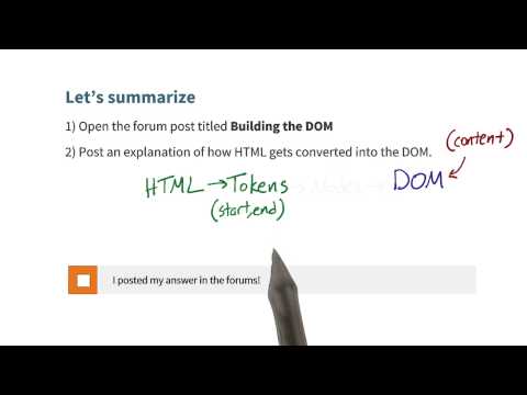 Cameron Summarizes DOM Construction Website Performance Optimization