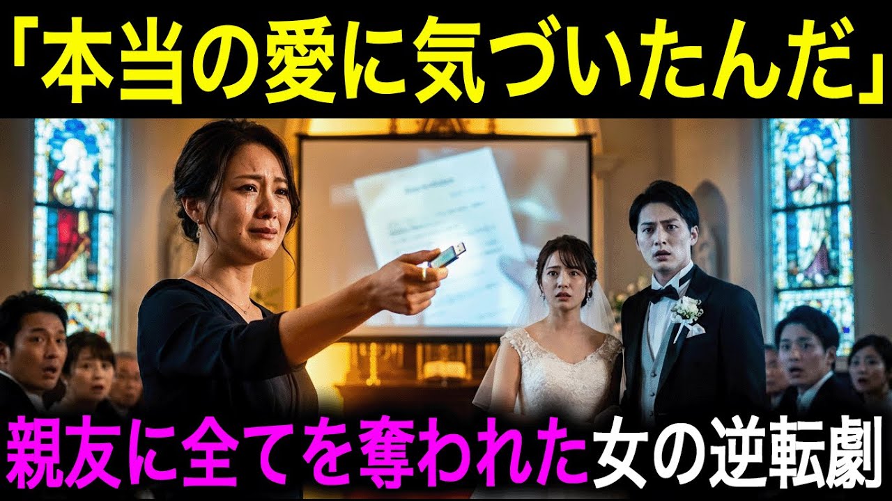 【胸糞】「本当の愛」と略奪された婚約者…キャンセル料80万円を背負わされた女性が結婚式で完全逆転した瞬間【スカッとする話】