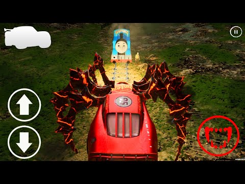 Playing As LIGHTNING MCQUEEN EATER to Hunt Thomas the Tank Engine - Choo-Choo Charles