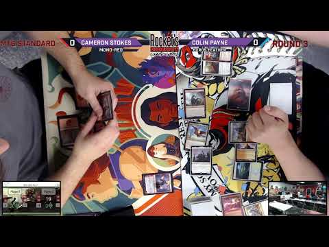 C20 Standard League 7/16 Round 3 | Cameron Stokes (Mono-Red) vs. Colin Payne (Boros Feather)