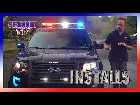 A 2017 K9 Ford Interceptor Utility