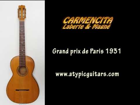 CARMENCITA Laberte et Magnié folk / gipsy - "Grand prix de France 1931" + Hardcase image 17