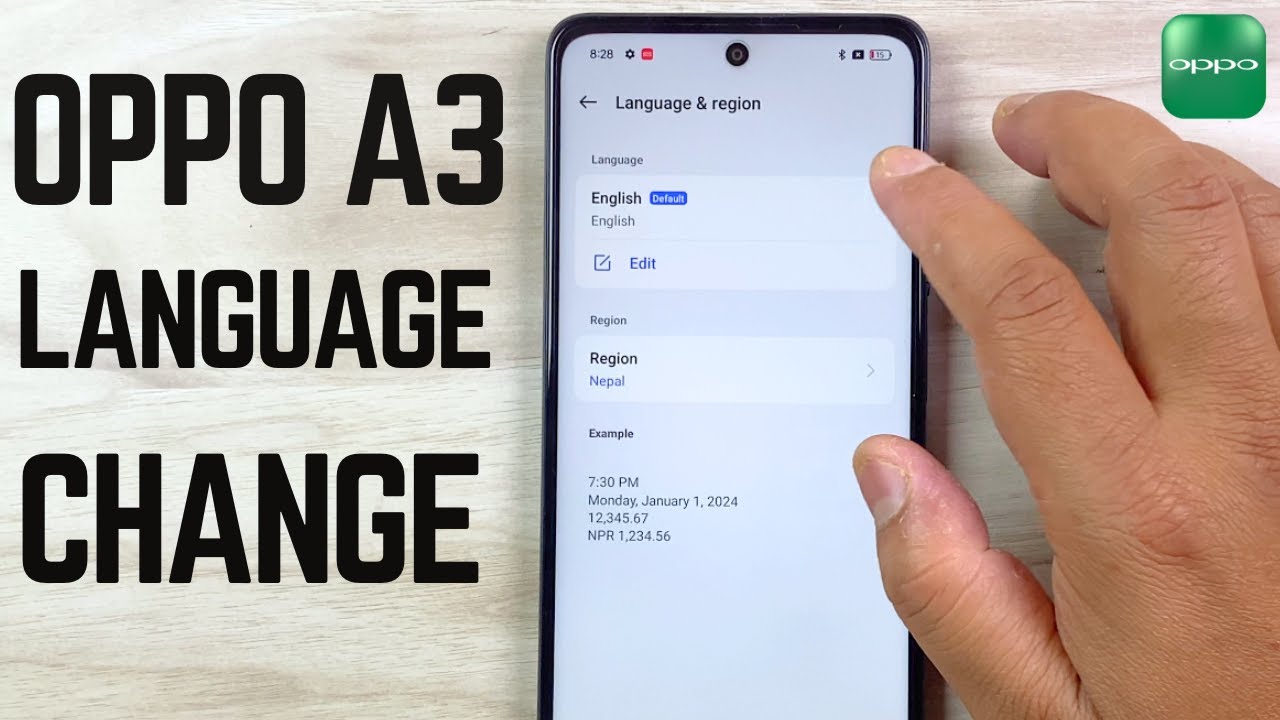 How to Change Language on Oppo A3 | Oppo A3 Language Settings Guide