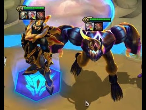 Sett 3 Stars / Zac 3 Stars / Pandora Bench + Tiny Titans + Urgot Shiny