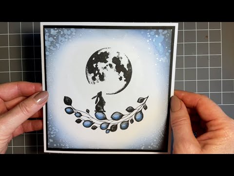 Under the Moonlight with Pipin by Jo Rice - A Lavinia Stamps Tutorial