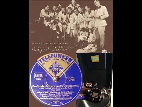Mit Vilja Lied um die Welt - Teddy Stauffer & Original Teddies ,  (Telefunken E 2758)   Franz Lehar