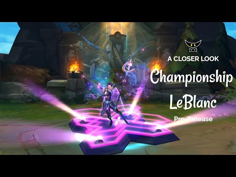 Championship LeBlanc Legacy Skin (Pre-Release)