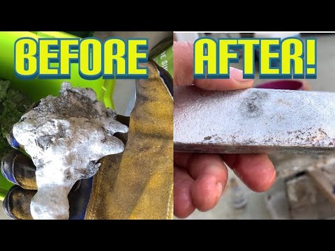 Casting A BIG Aluminum Bar From SCRAP! |ASMR|