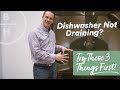 Dishwasher Not Draining Easy Fix