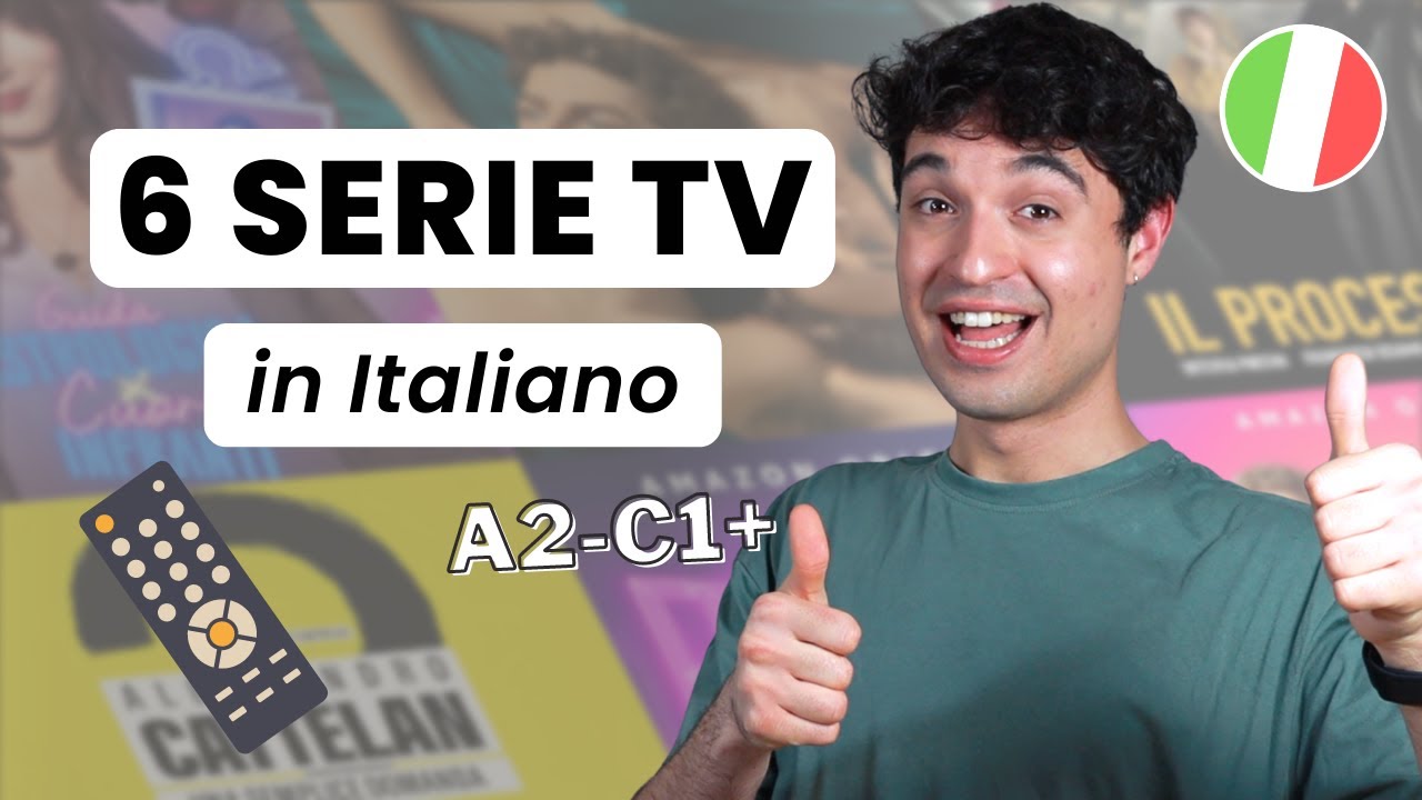 6 Italian TV Shows to learn Italian on Netflix and Prime Video (ita audio)