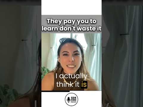 How to make the most out of your SDR role