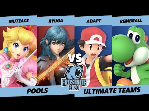 Frostbite 2020 SSBU Pools - MuteAce & Ryuga Vs. Adapt & Rembrall Smash Ultimate Teams - SSBU