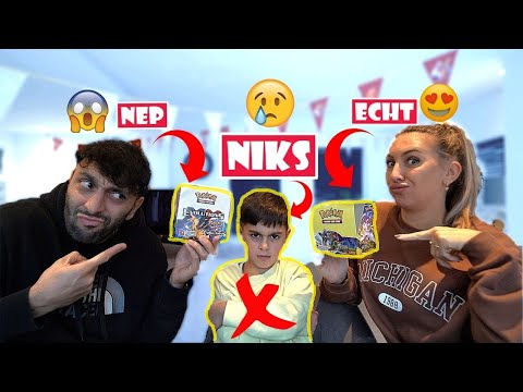 ECHT VS NEP VS NIKS POKEMON CHALLENGE! 😬 | LAKAP JUNIOR
