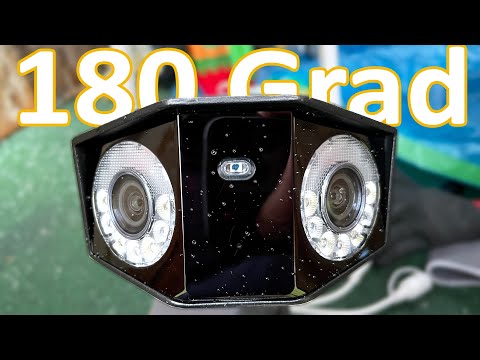 Review Test Reolink Duo 3 Wifi 180 Degree Camera WLAN 6 2 Lens Color Night Vision Surveillance Ca...