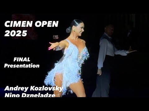 CIMEN Open 2025 | Andrey Kozlovsky - Nino Dzaneladze | Professional Latin 