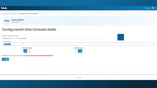 Consulta de saldo