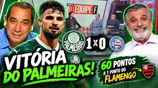 🟢🔥 PALMEIRAS VENCE O BAHIA E FICA A UM PONTO DO FLAMENGO! A LIDERANÇA ESTÁ NA MIRA! 🐷