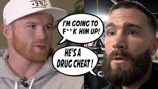 Canelo Alvarez vs Caleb Plant - WAR OF THE WORDS